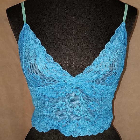 PINK Victoria's Secret Other - pink brand blue lace bralette size medium